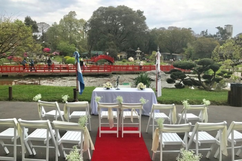 Japanese Garden Buenos Aires Argentina wedding civil ceremony