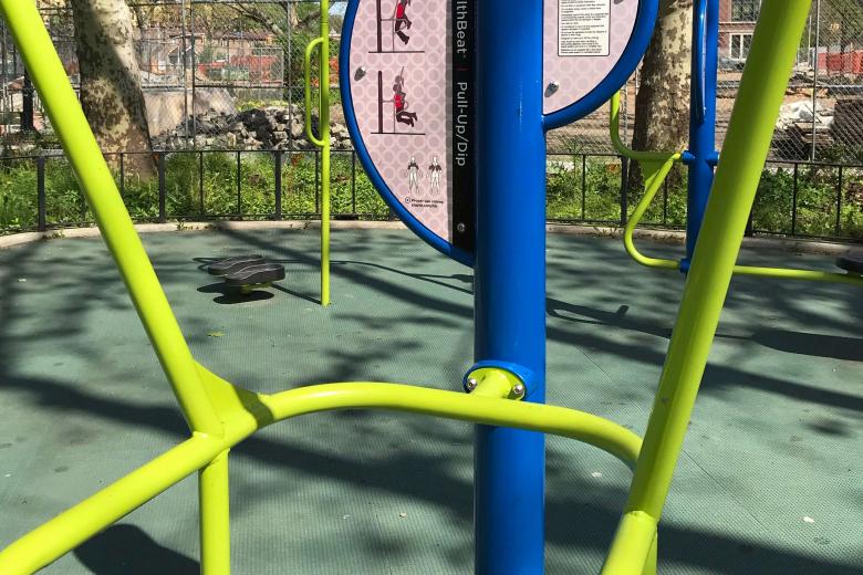 Photo of a NYC playground